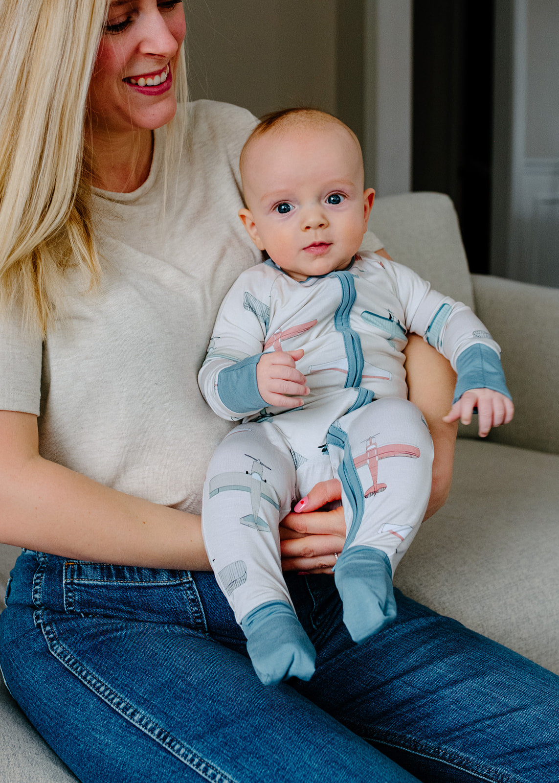 Alpha Zippered Romper