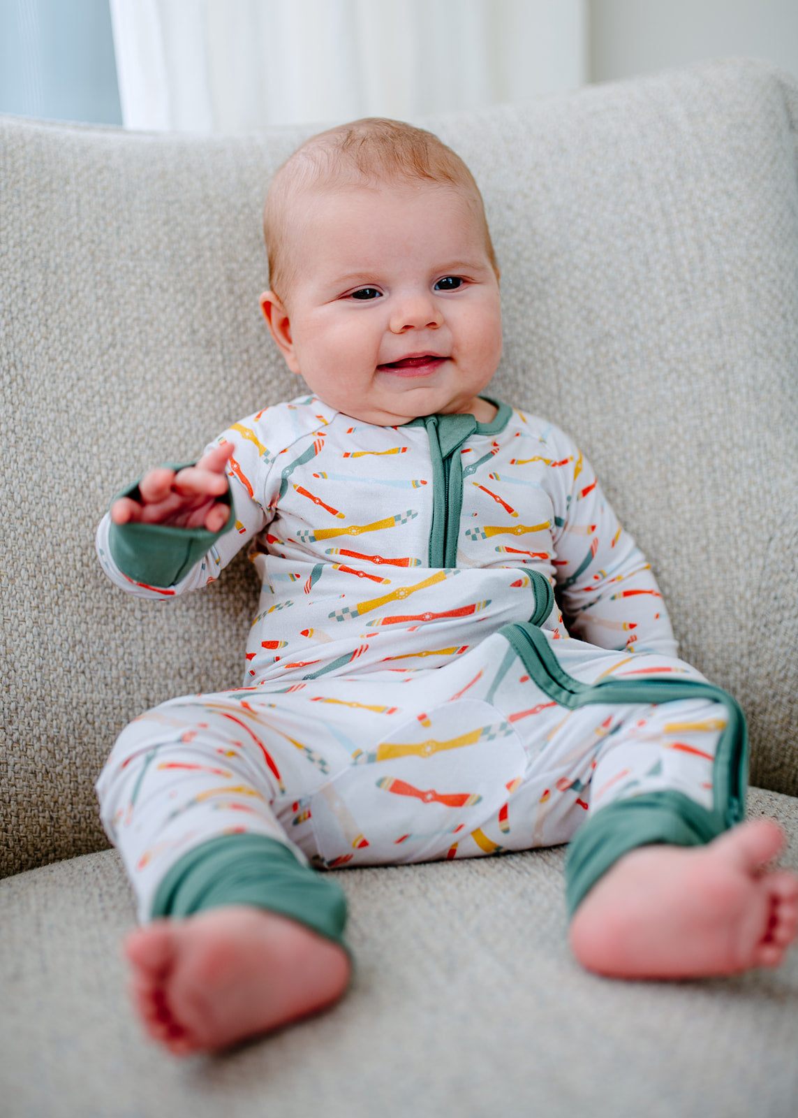 Hotel Zippered Romper