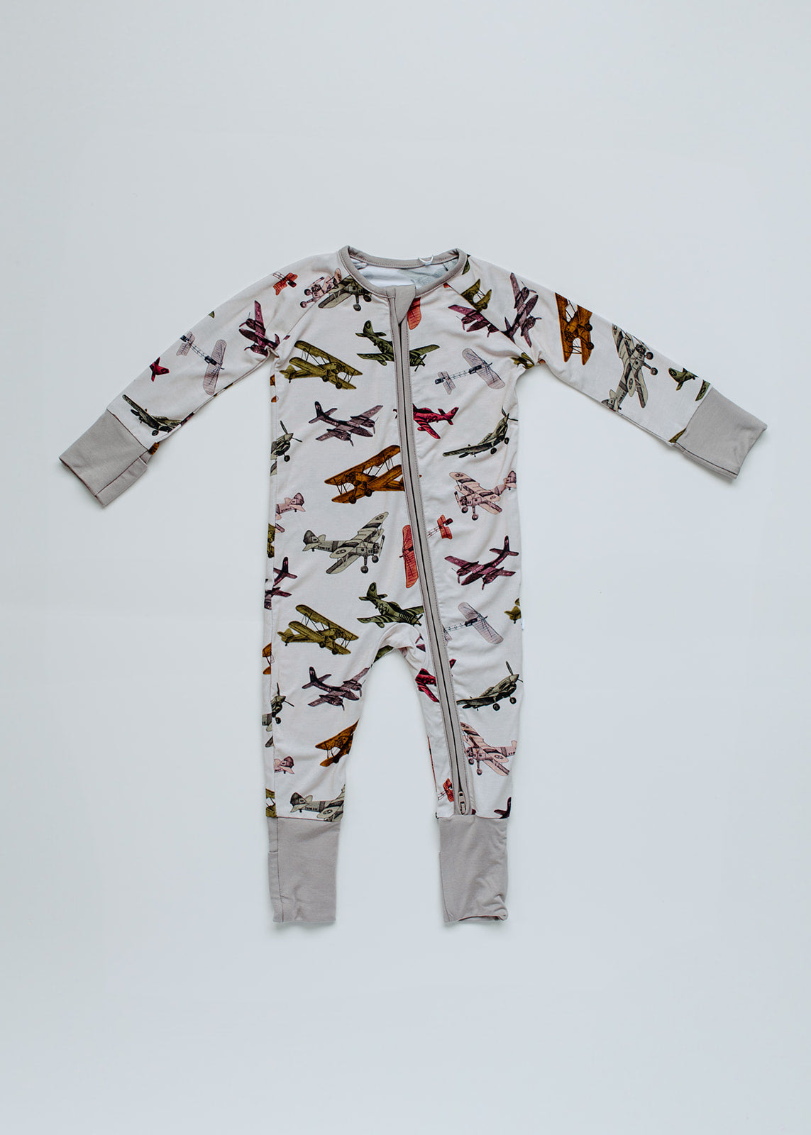 Foxtrot Zippered Romper