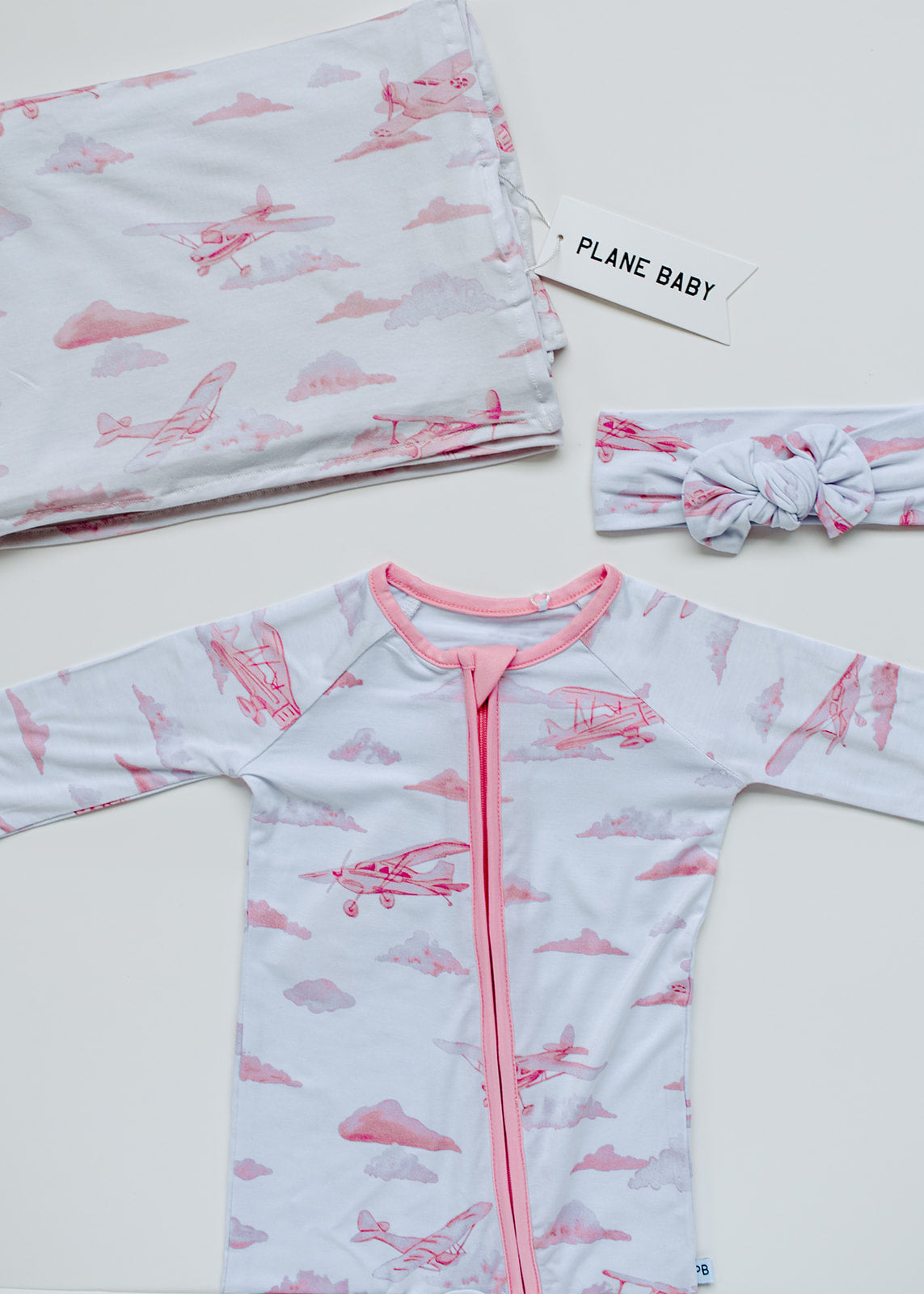 Charlie Zippered Romper in Blush