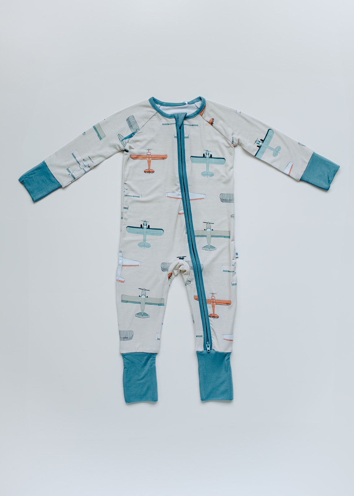 Alpha Zippered Romper