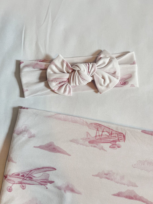 Charlie Headband in Blush