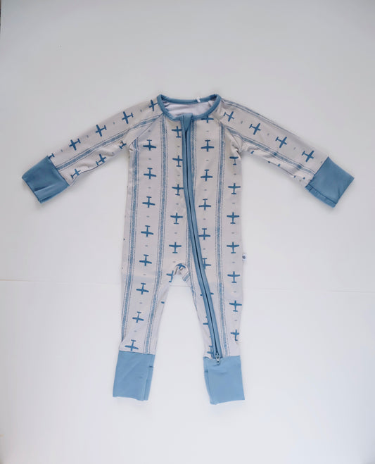 Lima Zippered Romper